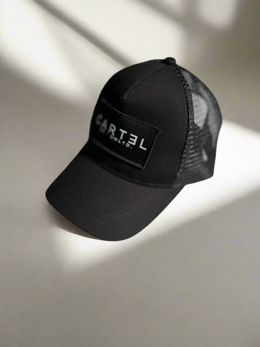 Black Mesh Baseball Cap