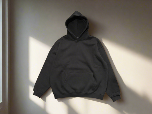Black Oversized Hoodie