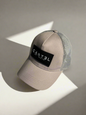 Grey Mesh Baseball Cap