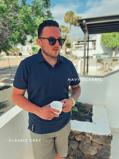 Navy Oceanic Polo